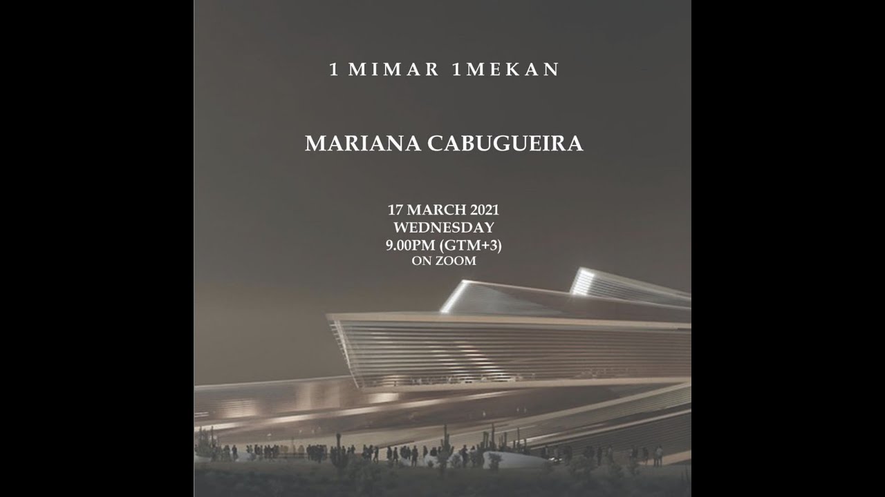 1 Mimar 1 Mekan x Mariana Cabugueira: Hyperloop Desert Campus