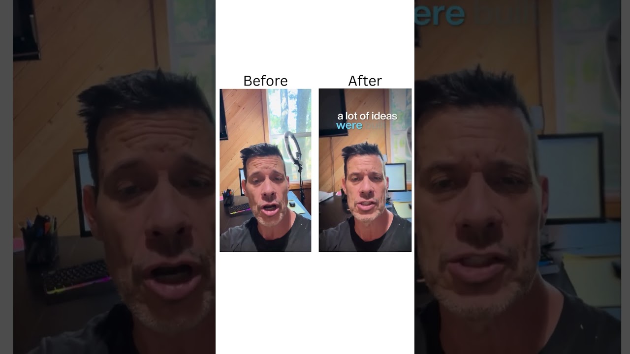 Before and after video editing trending editing style