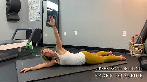 Upper Body Rolling Pattern : Prone to Supine