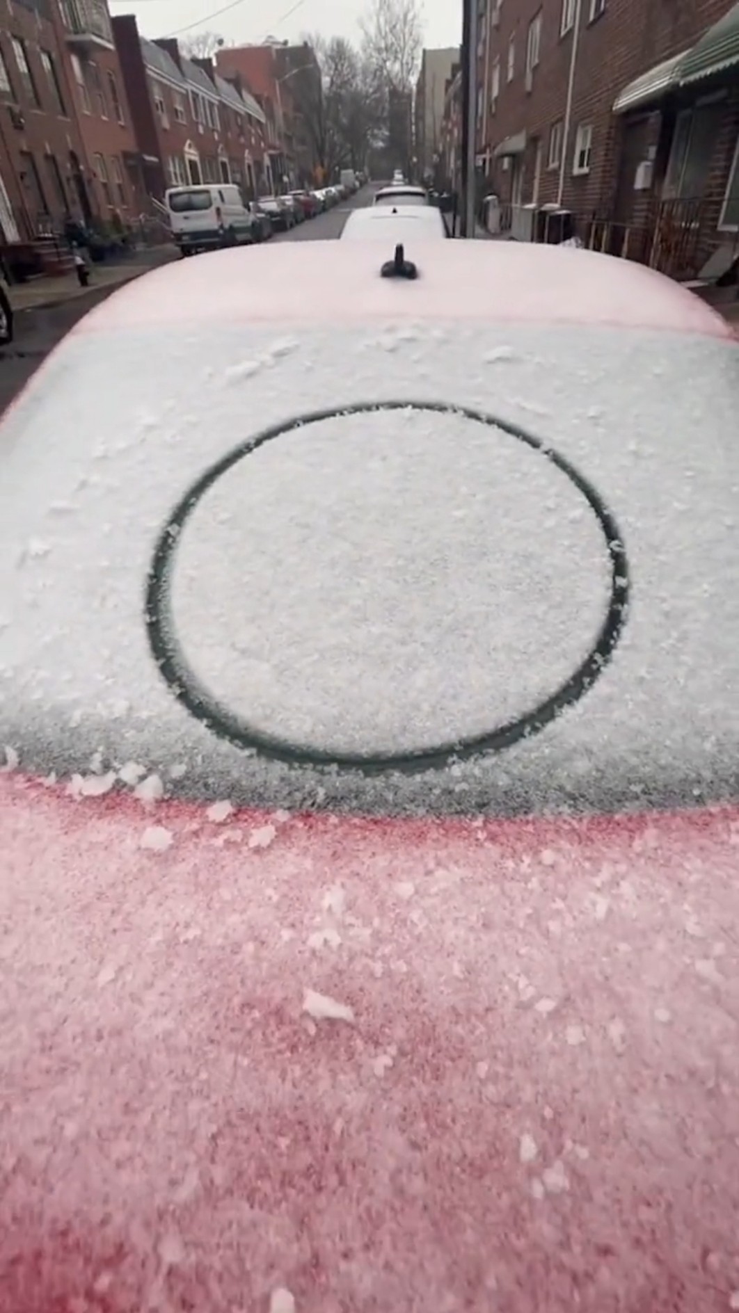 ¡El Círculo Perfecto en la Nieve! ❄?