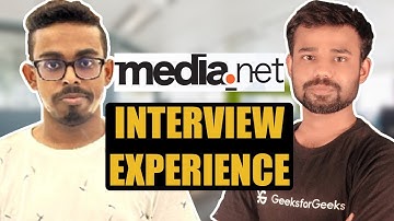 Media.net Directi Interview Experience | Anish De | Abhinav Awasthi