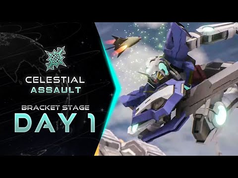 Breakout Series Celestial Assault | Day 1 Bracket Stage | Gundam Evolution