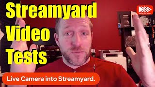 StreamYard VIdeo Playback Test - Live v. Playback v. Shared - which looks best?