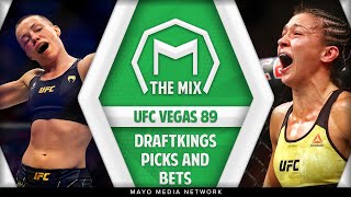 UFC Vegas 89 Picks | Ribas vs. Namajunas | DFS MMA DraftKings Picks