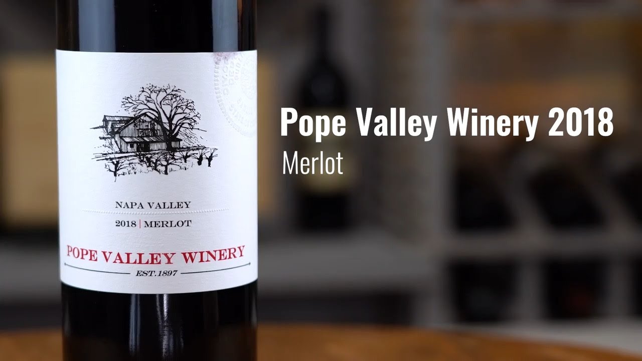 Pope Valley Winery 2018 Merlot, Napa Valley