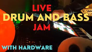 LIVE Drum and Bass with AKAI FORCE and MC 707