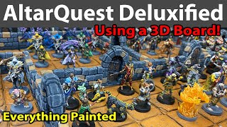AltarQuest Deluxified Version with a 3D Board