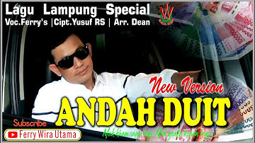 Lagu Lampung versi baru ANDAH DUIT voc. Ferry