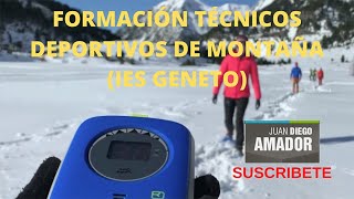 Formación de Técnico Deportivo en Media Montaña de Tenerife (2020). Practicas en Pirineos.