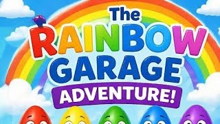 “The Rainbow Garage Adventure 🌈 | Surprise Cars &amp; Trucks for Kids!🧙🧩 #kidscartoon 