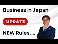 New Japan Business Manager Visa Rules 2025