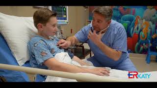 ER Katy Children's Emergency - Comforting Pediatric Treatment Room