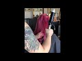 Loose waves for bubblegum pink hair part 1