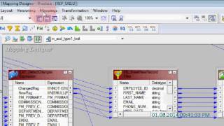 Creating SCD Type1 Mappings in informatica