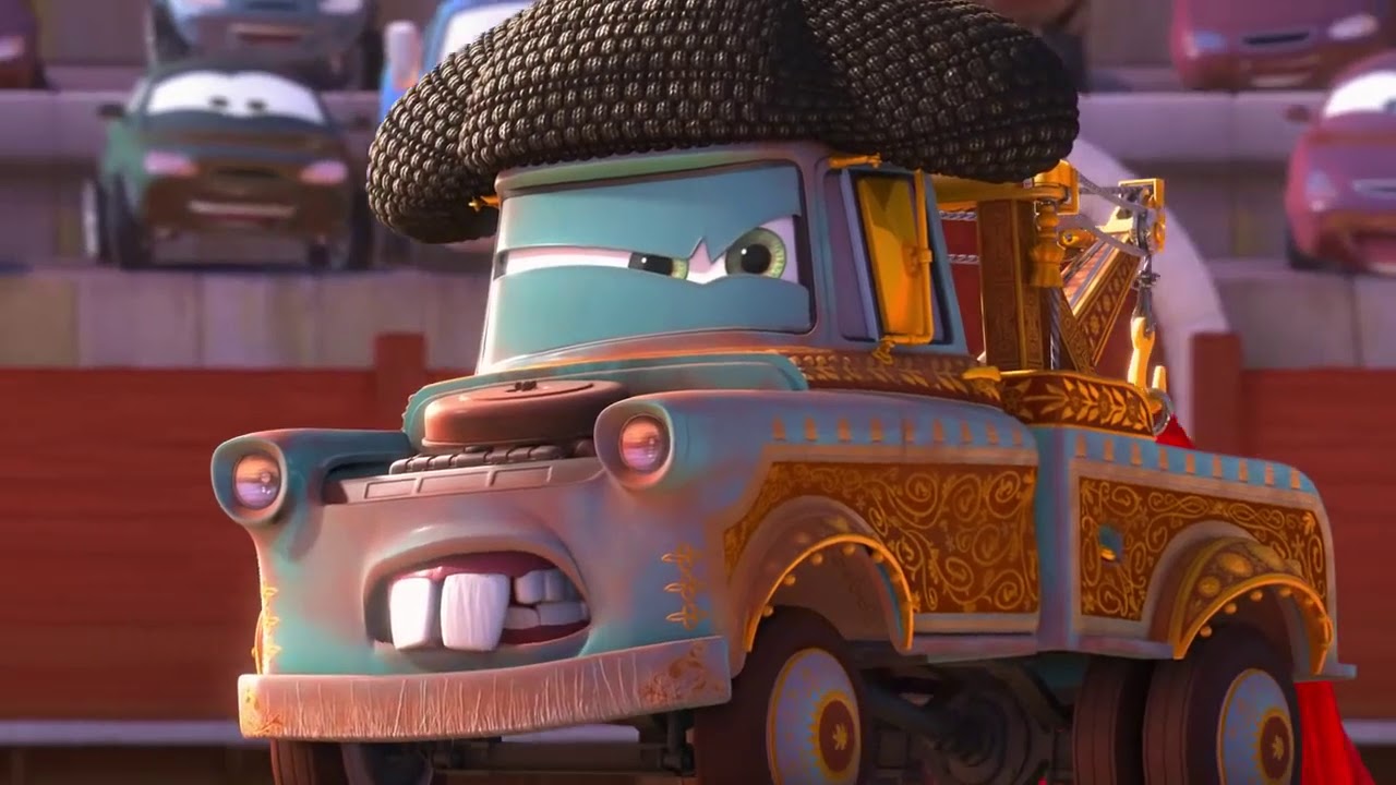 لعبة السيارات كارز برق بنزين وماطم Cars Toon English Mater S Tall Tales Youtube