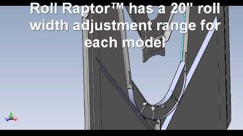 Roll Raptor - The metal pallet and end board roll handling system