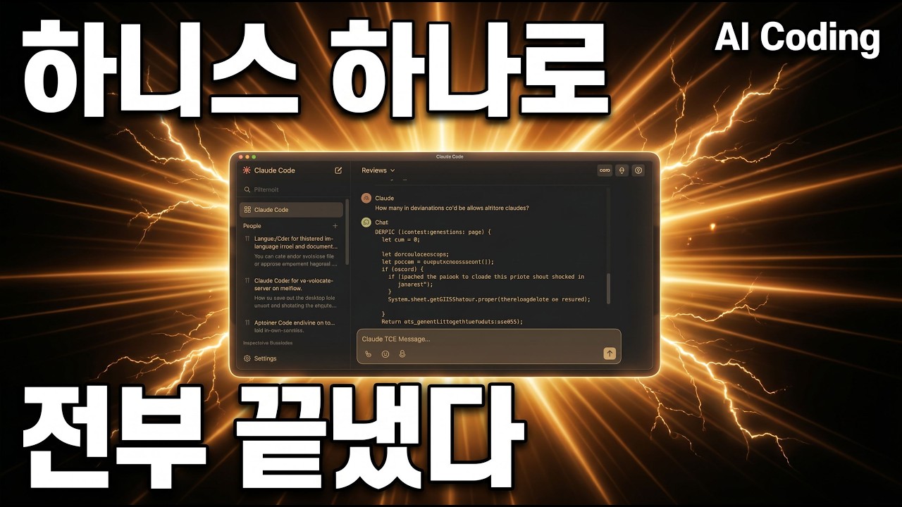 모델보다 중요한건 하니스 입니다. — Transcript