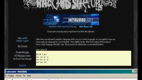 Hackthissite.org extbasic mission 4