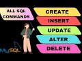 SQL - CREATE, INSERT, UPDATE, DROP, DELETE, TRUNCATE &amp; ALTER Table | EPISODE-17