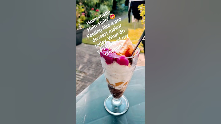 Homemade Halo-Halo! 🤩 Feeling like a pro dessert maker today. #shortvideo #halohalo #summer #sweet