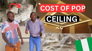 Cost of POP Ceiling Materials in Nigeria 2024