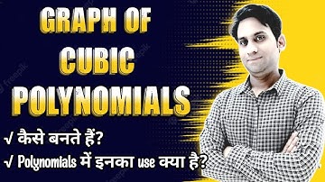 Graph of Cubic Polynomial - Polynomials - Chapter 2 - Class 10 Maths | RD SHARMA