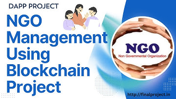 Crowdfunding NGO Management Using Blockchain #blockchainproject