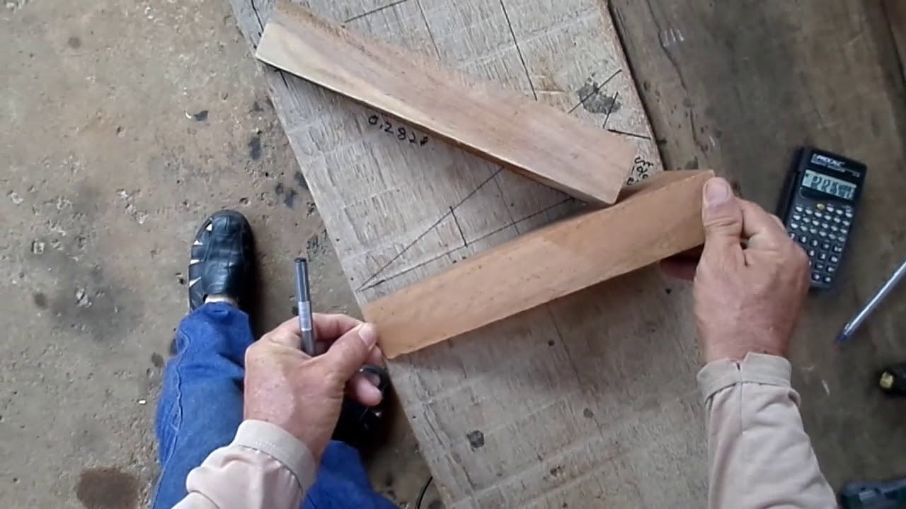 Espigão Passo a Passo no Flechal  Cruzeta #Carpintaria