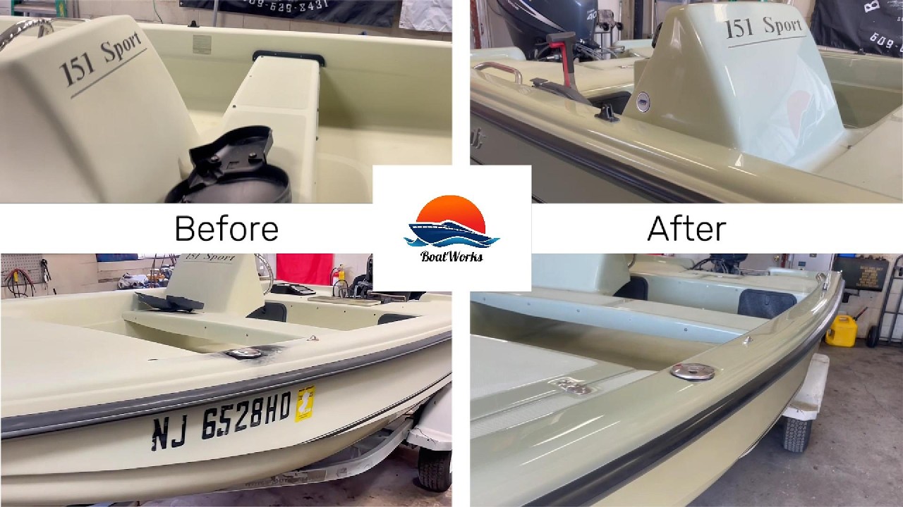 Gelcoat restoration wet sanding project