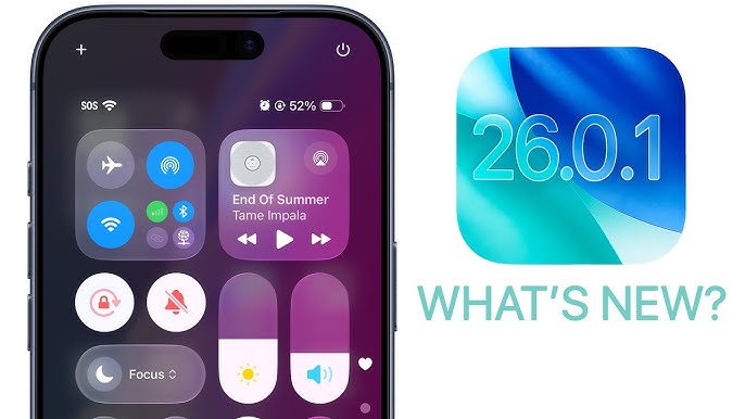 Introduction to iOS 26.0.1