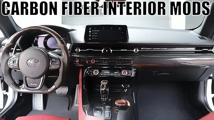 Upgrading My Toyota Supra Interior With MORE Carbon Fiber!