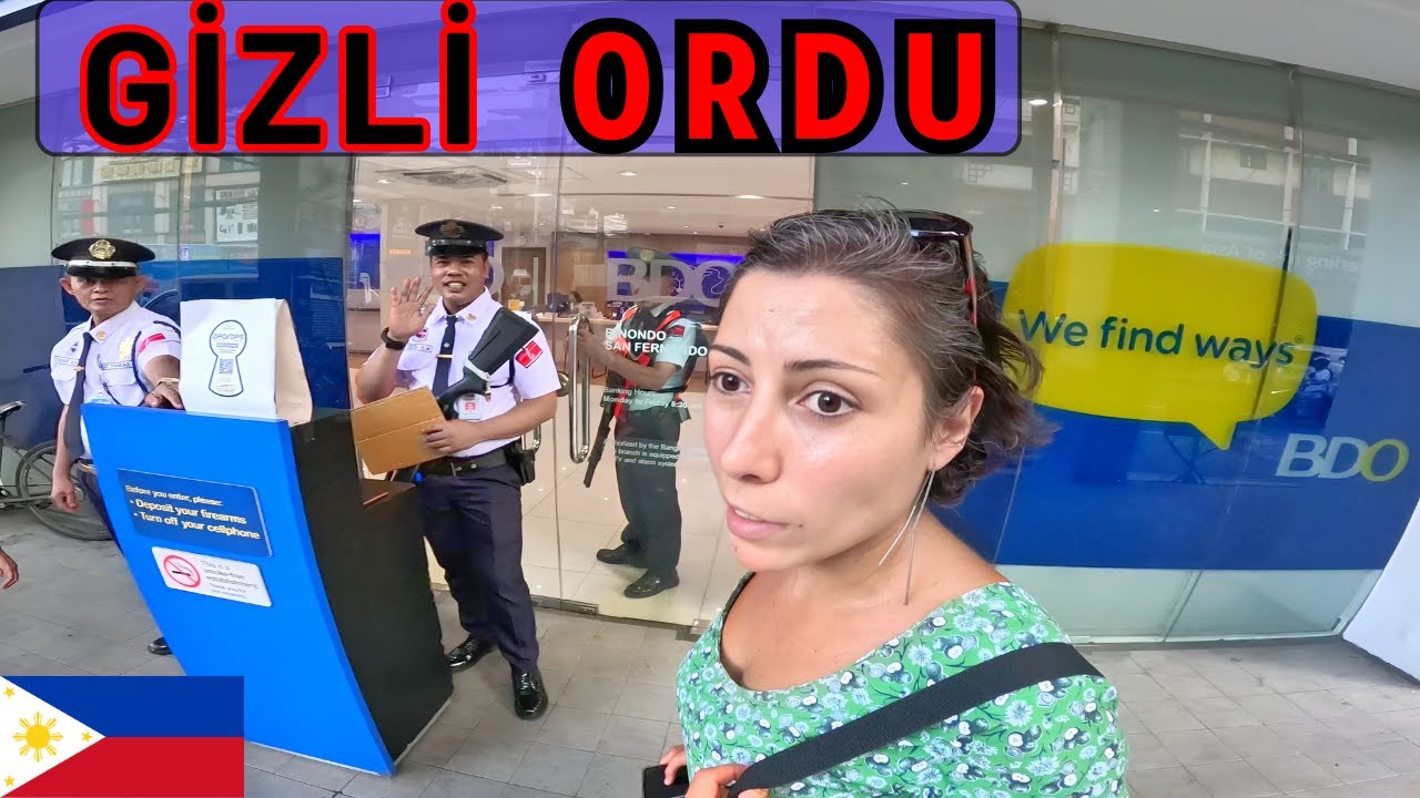 Güvenlik Görevlileri HER YERDE!  Manila'nın Gizli Ordusu