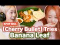 I love fish head curry!🐟 Cherry Bullet tries Banana Leaf🌿