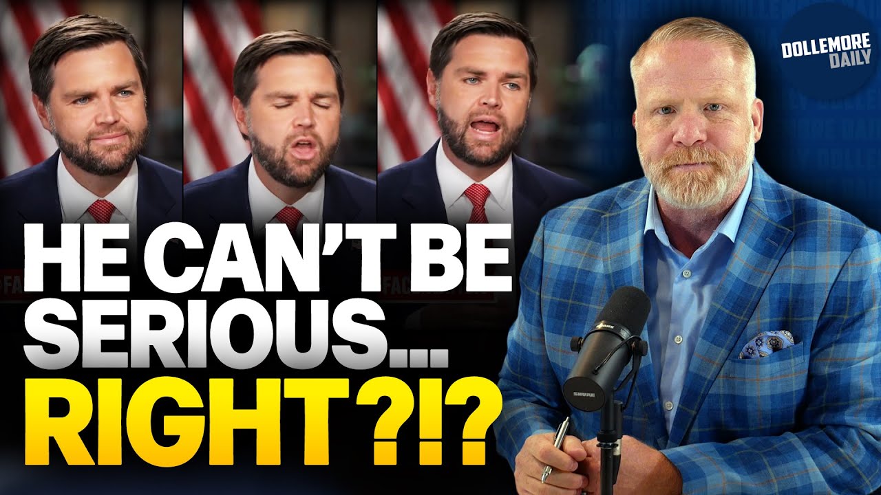 WAIT, WHAT?!? JD Vance Says REPUBLICANS HATE HIS WIFE Because Democrats Help Black Farmers!