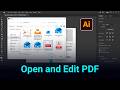 Step‑by‑Step: Open and Edit PDF in Illustrator