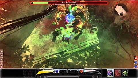 Darkspore BETA-Final boss fight level 3-4 [HD]