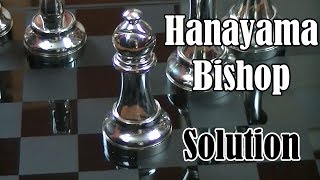 Huzzle Hanayama Chess Puzzle Black Chess Bishop 