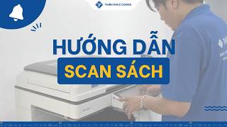 Hướng Dẫn Scan Sách Trên Máy Photocopy Ricoh Siêu Nhanh & Rõ Nét