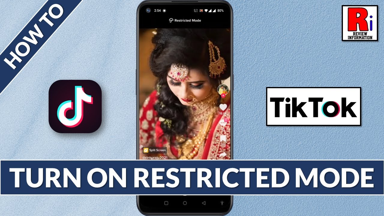 How to Turn On Restricted Mode on TikTok - YouTube