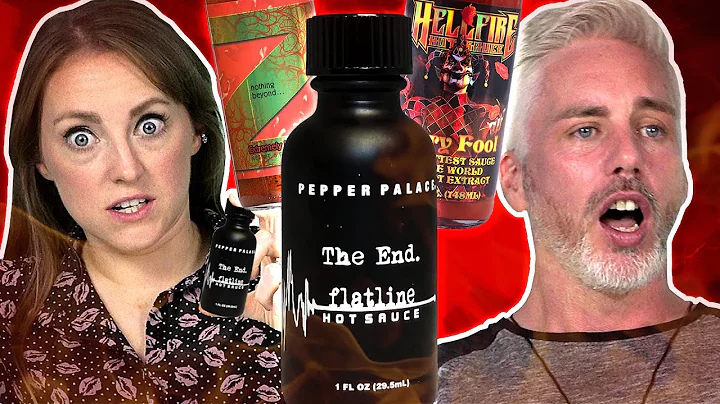 Irish People Try The World's Hottest Sauces 2 (7 Million Scoville!)