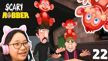 SCARY ROBBER Home Clash Part 23 - (Monkeying Around) Gameplay Walkthrough!!
