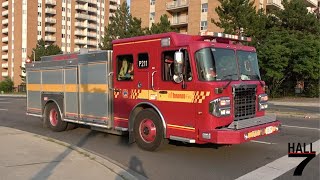 Toronto Fire Services - Pumper 211 Responding