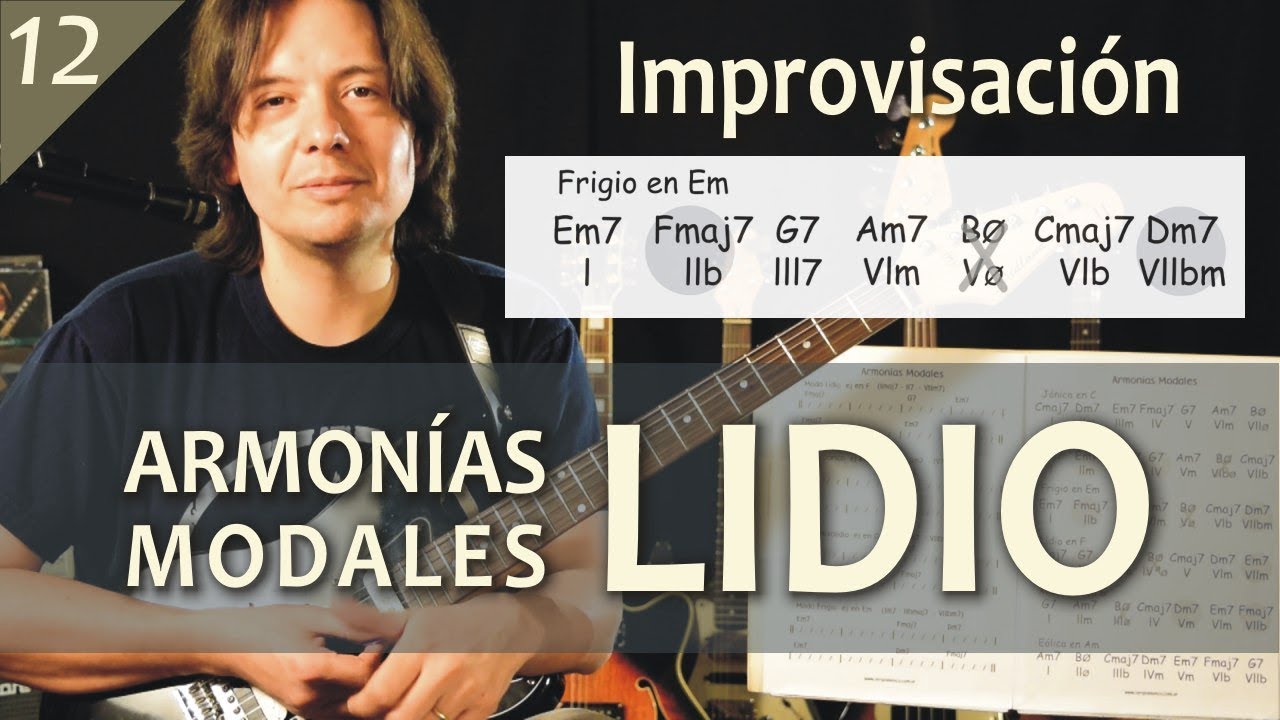 Modos Griegos 12 - Armonías Modales LIDIO - Tutorial #68