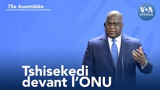 Discours du président de la RDC Félix Tshisekedi à l’Assemblée générale de l’ONU