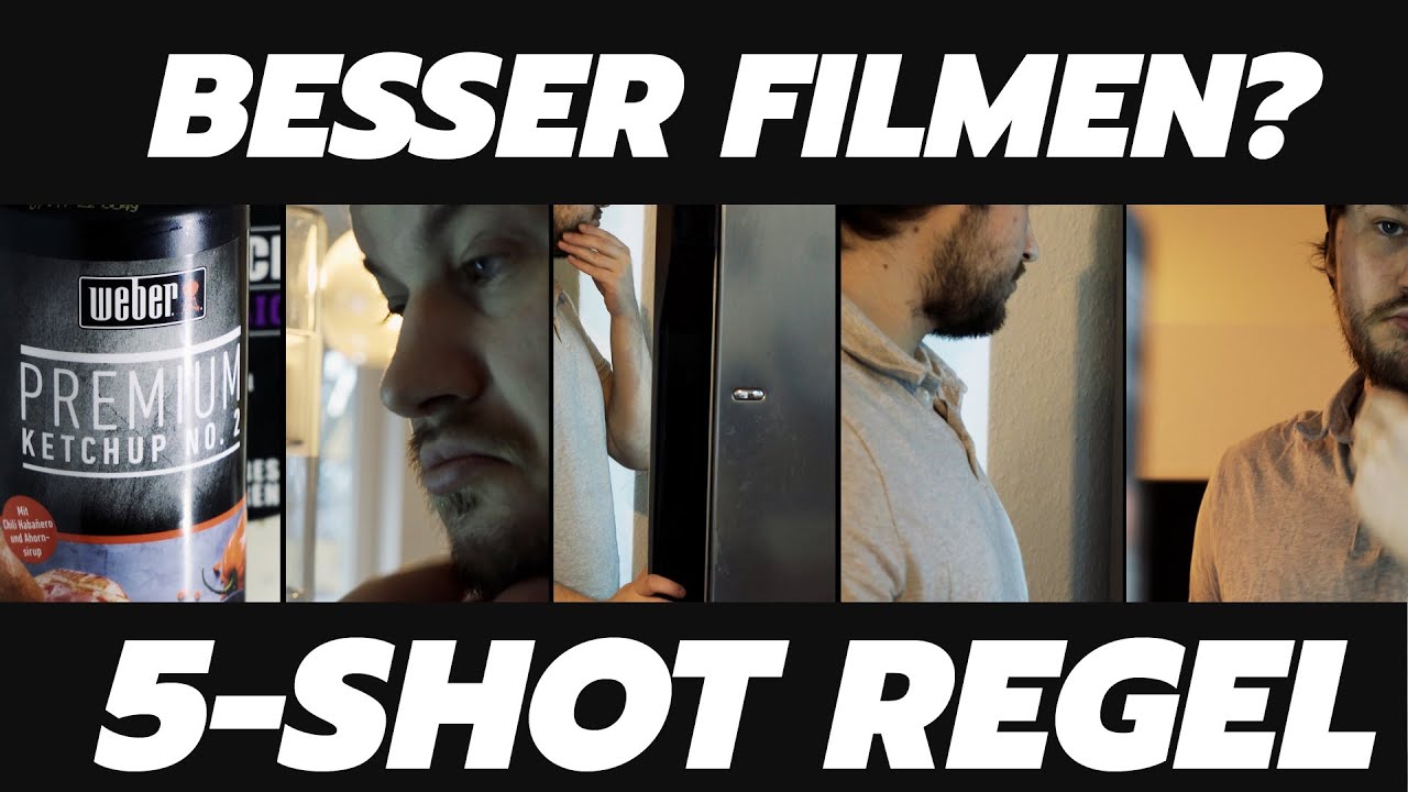 Wie filme ich richtig? Die 5-Shot Regel | Anfänger Tutorial Tipps - Deutsch