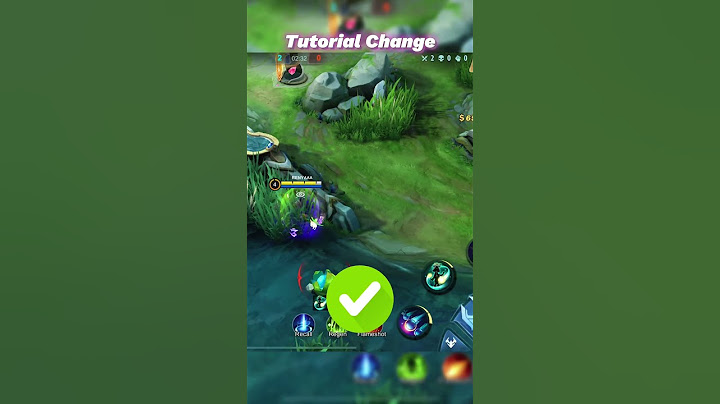 Change Tutorial mlbb ✅