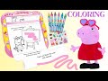 Peppa Pig Coloring and Activity Roll Desk with George