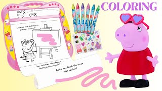 Peppa Pig Coloring and Activity Roll Desk with George