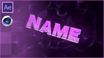 FREE Purple Sync Blast Intro | C4D & AE Template