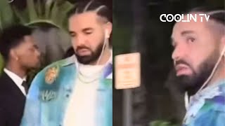 L.A. GOON PULLS UP ON Drake WHILE LEAVING RESTAURANT